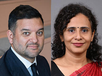 Tom Halliday and Swathi Kulkarni